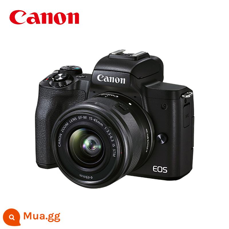 [Tự vận hành] Máy ảnh kỹ thuật số một mắt siêu nhỏ thế hệ thứ hai Canon / Canon EOS M50 Mark II 15-45 pixel - đen
