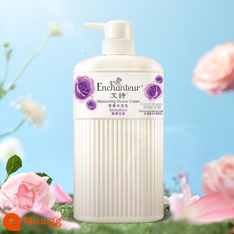 [Tự vận hành] Sữa tắm Enchanteur Ai Shi hương nước hoa nữ loại sữa tắm gia dụng thơm lâu 650ml - tình cảm