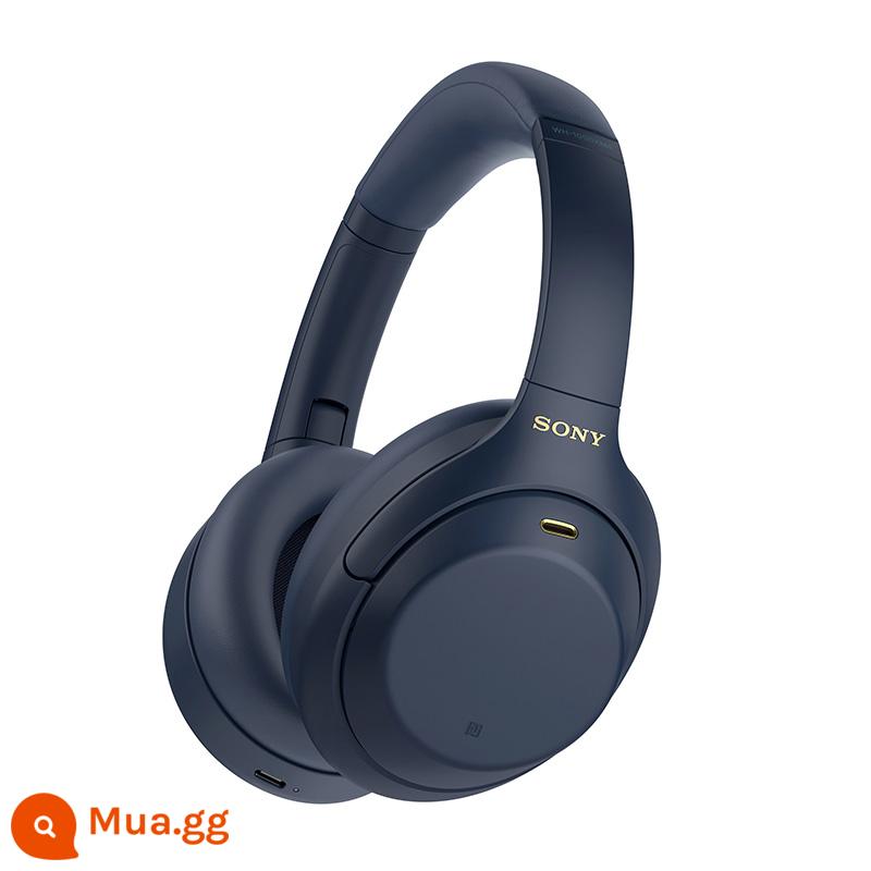 [Tự vận hành]Tai nghe hàng đầu Sony WH-1000XM4 Tai nghe Bluetooth không dây giảm tiếng ồn chủ động - màu xanh da trời