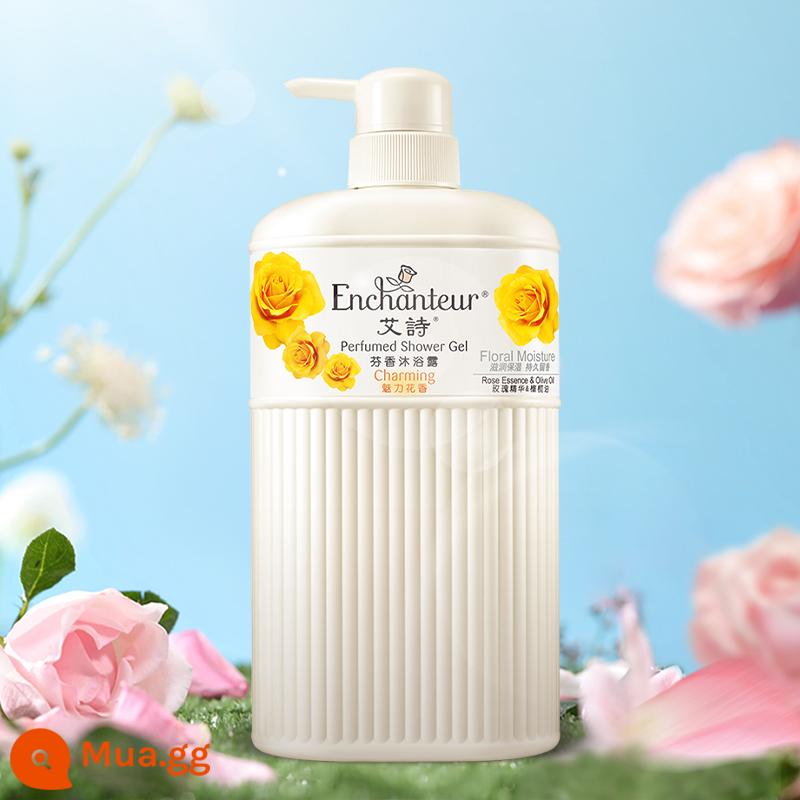 [Tự vận hành] Sữa tắm Enchanteur Ai Shi hương nước hoa nữ loại sữa tắm gia dụng thơm lâu 650ml - Hương hoa quyến rũ