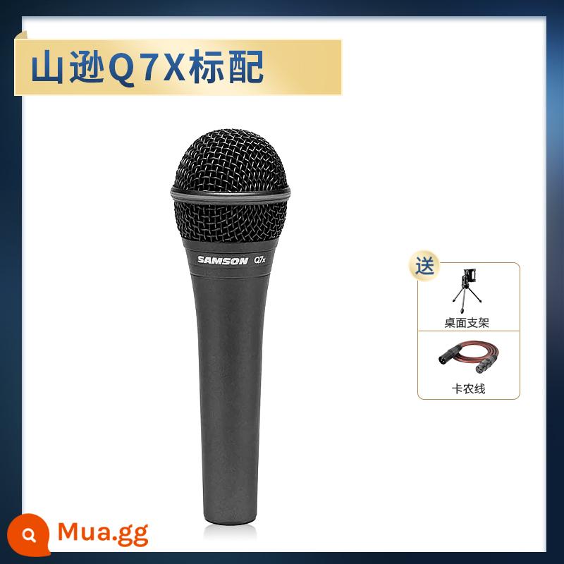 Người Mỹ SAMSON Shanson Q7 micrô vòng tròn di chuyển micrô Behringer um2 đặt Q8X ghi âm bài hát trực tiếp K - Nâng cấp hấp dẫn! Shanson Q7X