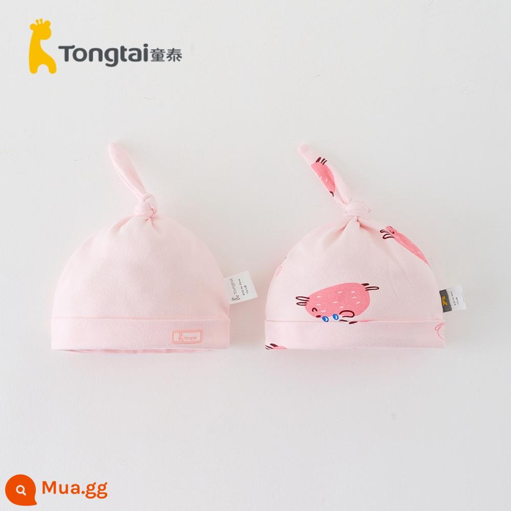 Tongtai mùa xuân và mùa hè 0-3 tháng bé sơ sinh nam và nữ bé nhẹ và mỏng nắp lốp bảo vệ thóp mụn nắp 2 cái - sở thích tập thể dục