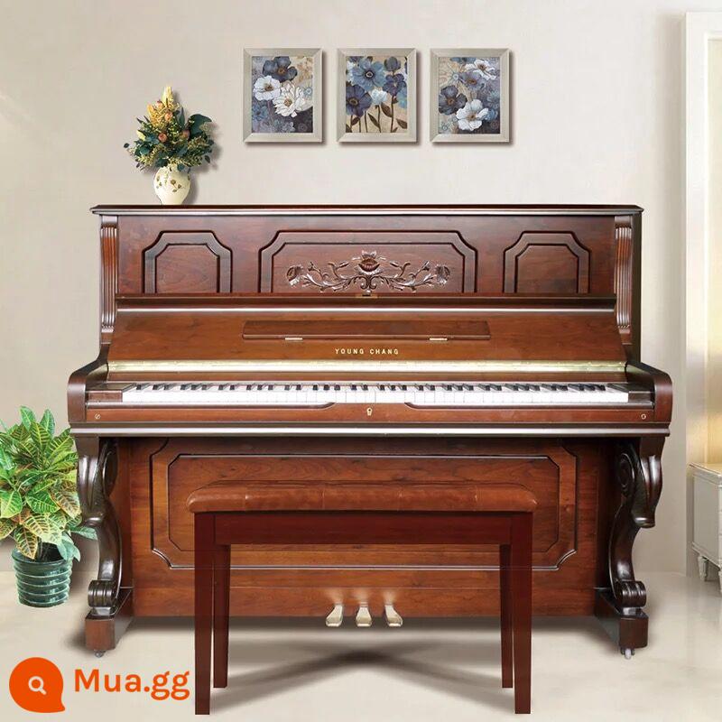 Nhập khẩu ban đầu Yingchang U121 người chơi chuyên nghiệp dành cho người lớn piano đã qua sử dụng bài kiểm tra thực hành dành cho người mới bắt đầu - Màu gỗ Yingchang U121FE