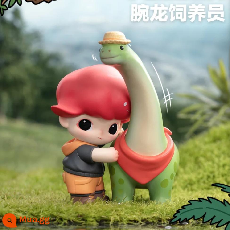 Bubble Mart Chính Hãng DIMOO Jurassic World Công Viên Khủng Long Blind Box Xác Nhận Búp Bê Bé Trai Chơi Hợp Thời Trang - Xác nhận thanh toán - Nhà tạo giống Brachiosaurus