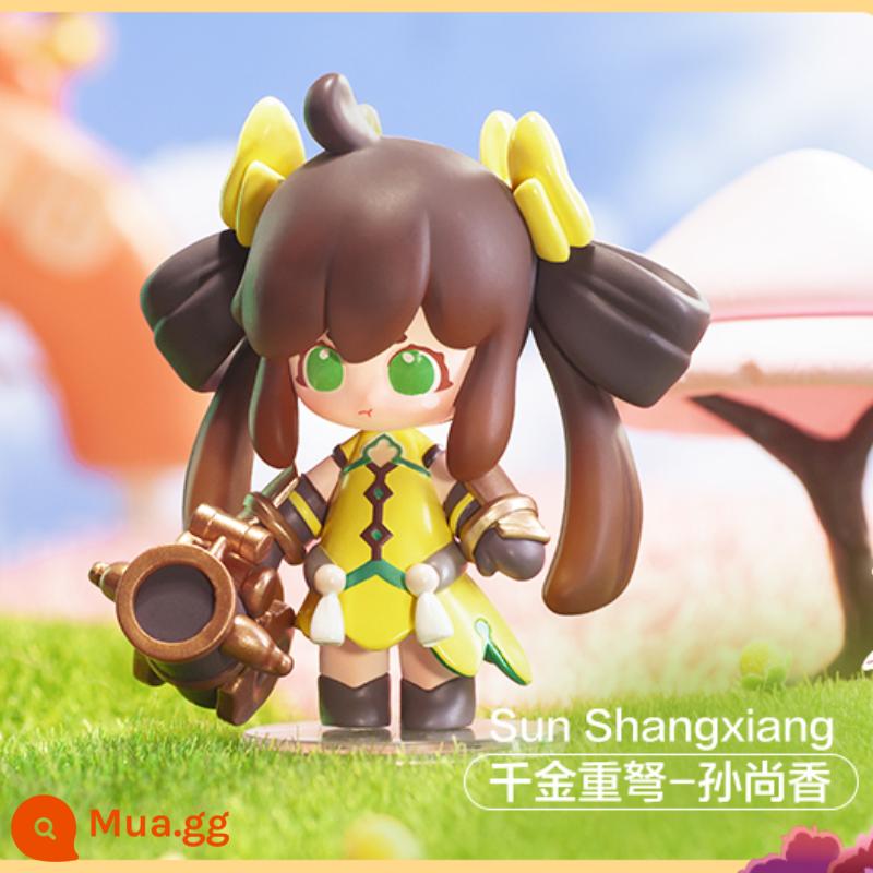 King of Glory Canyon Meng New Blind Box Bubble Mart chung sinh anh hùng xác nhận cặp đôi mẫu quà tặng - Nỏ Ngàn Vàng--Sun Shangxiang