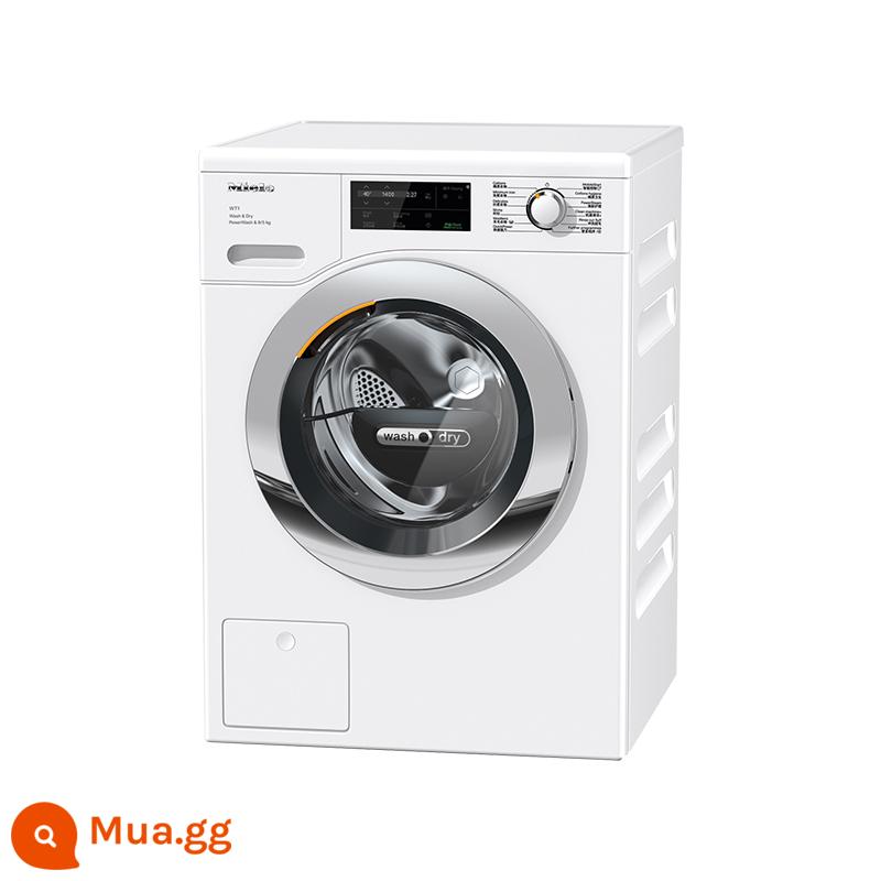 Máy giặt lồng giặt gia đình tự động Miele nhập khẩu Đức 8+5KG giặt sấy AllWTI360 - sen trắng