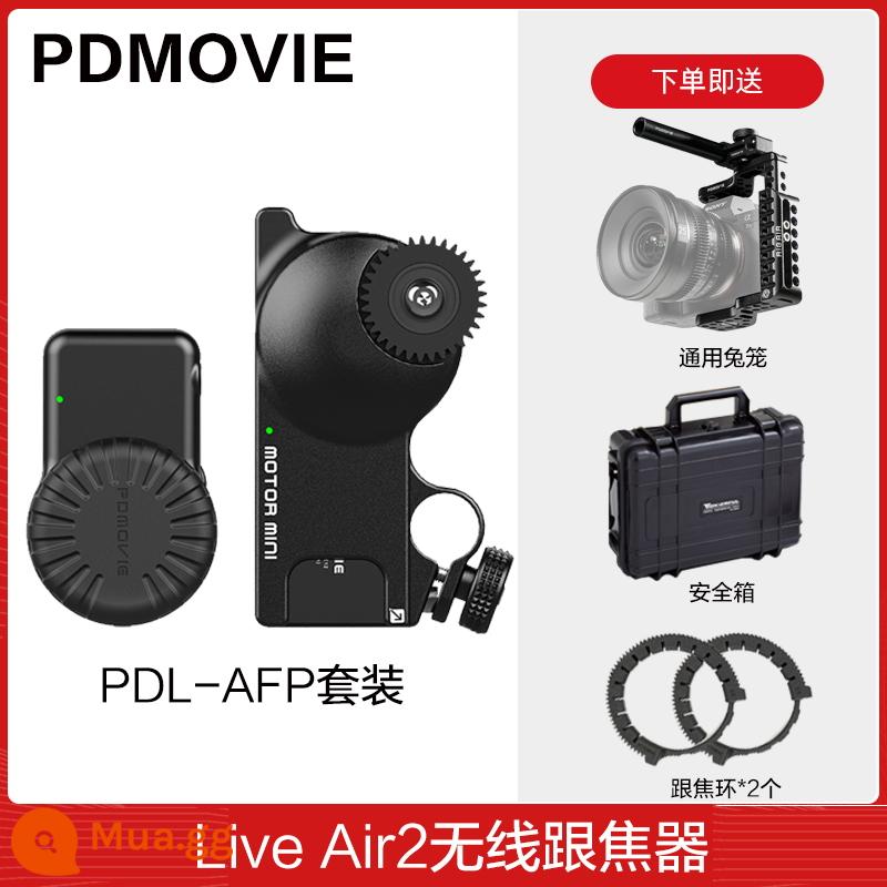 pdmovie Yuanmeidao live air2S lấy nét không dây Ống kính máy ảnh SLR ổn định lấy nét thu phóng - Bộ theo dõi PDL-AFP + lồng thỏ + hộp an toàn