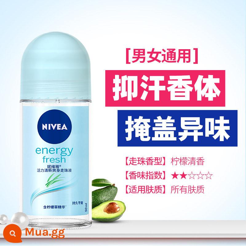 Lăn khử mùi Nivea antiperspirant dew Lăn nách nữ Lăn khử mùi cơ thể nước hoa dạng xịt hạt mồ hôi Hàng chính hãng - [Hương thơm nhẹ nhàng] Chất chống mồ hôi tươi mát sống động