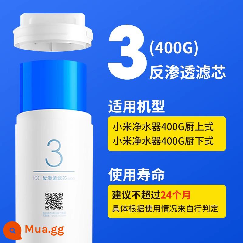 Máy lọc nước Xiaomi lõi lọc bông PP trước sau thẩm thấu ngược RO số 1 số 2 số 3 số 4 số 400G600G 1891 - ✿[Số 3]Phần tử lọc thẩm thấu ngược RO (400G)-Xiaomi chính hãng