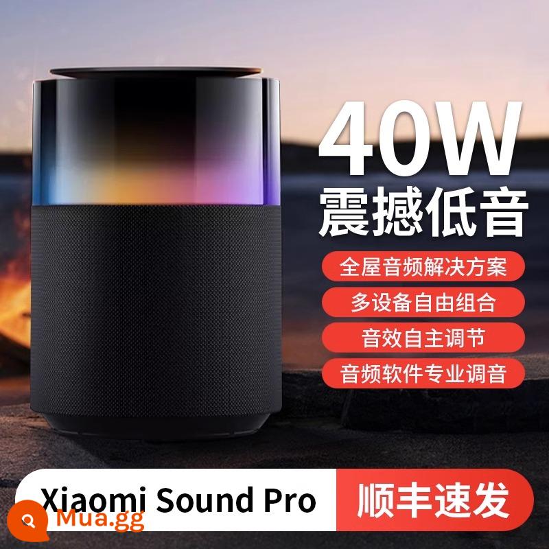 Xiaomi Xiaomi Sound Pro Bluetooth Audio AI Stereo Loa siêu trầm độ trung thực cao Loa thông minh 2798 - đen