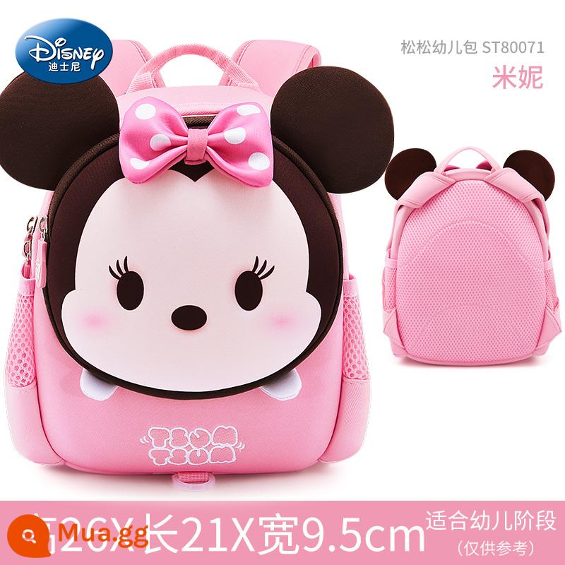 Disney Mẫu Giáo Học Bé Gái Công Chúa Aisha Cho Bé 3 Trẻ Em Frozen Aisha Ba Lô Trẻ Em 928 - [Vua bán chạy và hết hàng] Minnie dễ thương (1-4 tuổi)