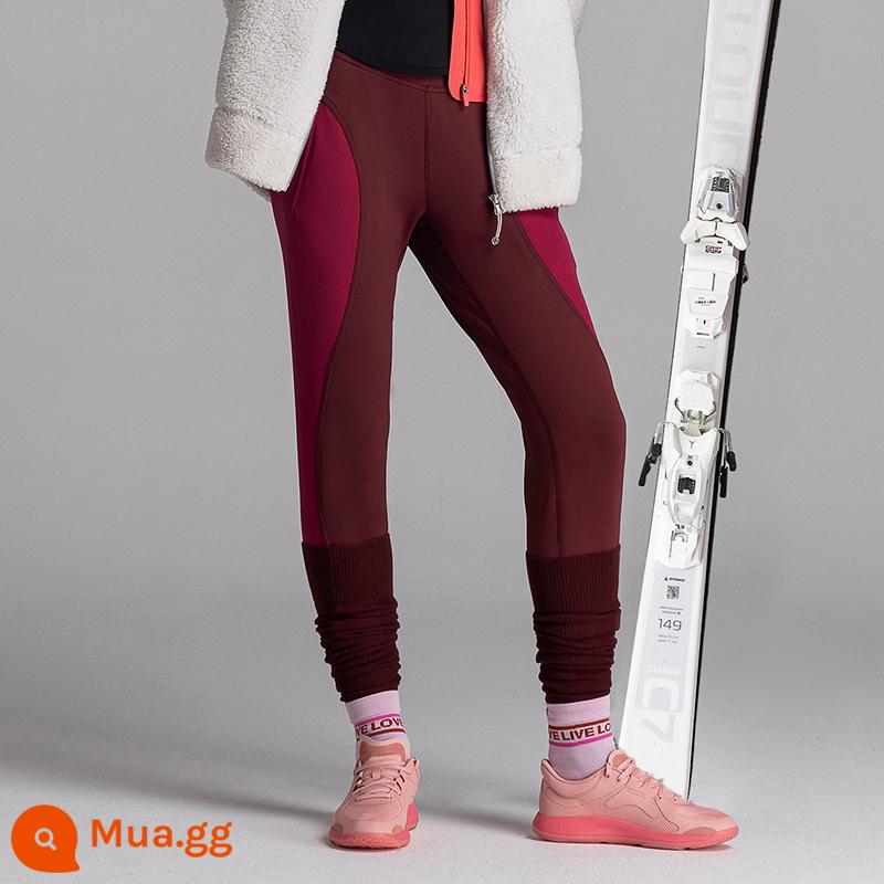 lululemon丨Evolution Ladies Leg Warmer LW9DOHS - Merlot đỏ