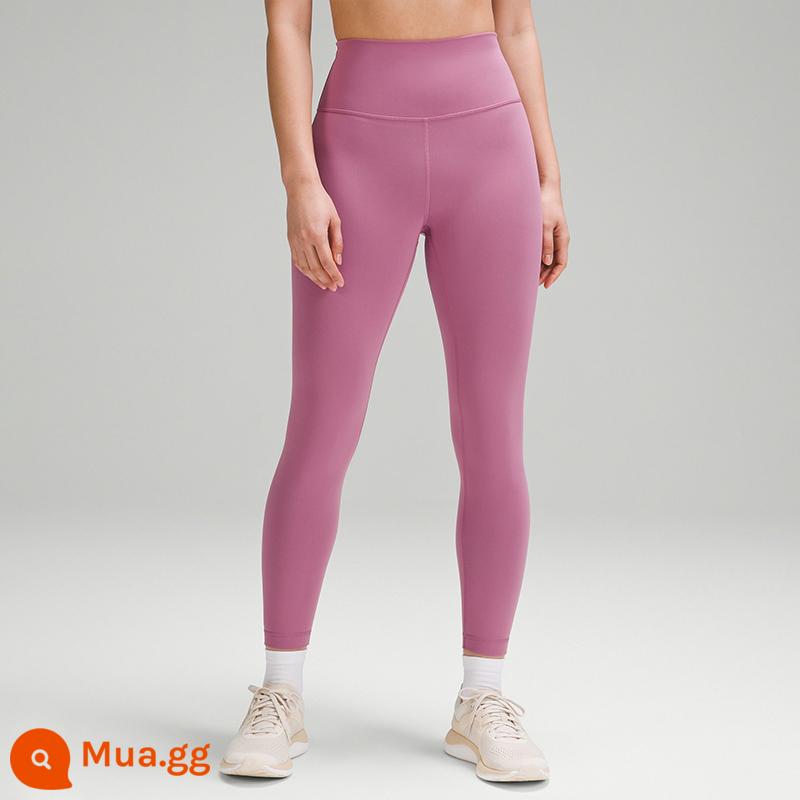 Quần cạp cao thể thao nữ Wunder Train 24"丨lululemon丨LW5CUDA - bột nhung