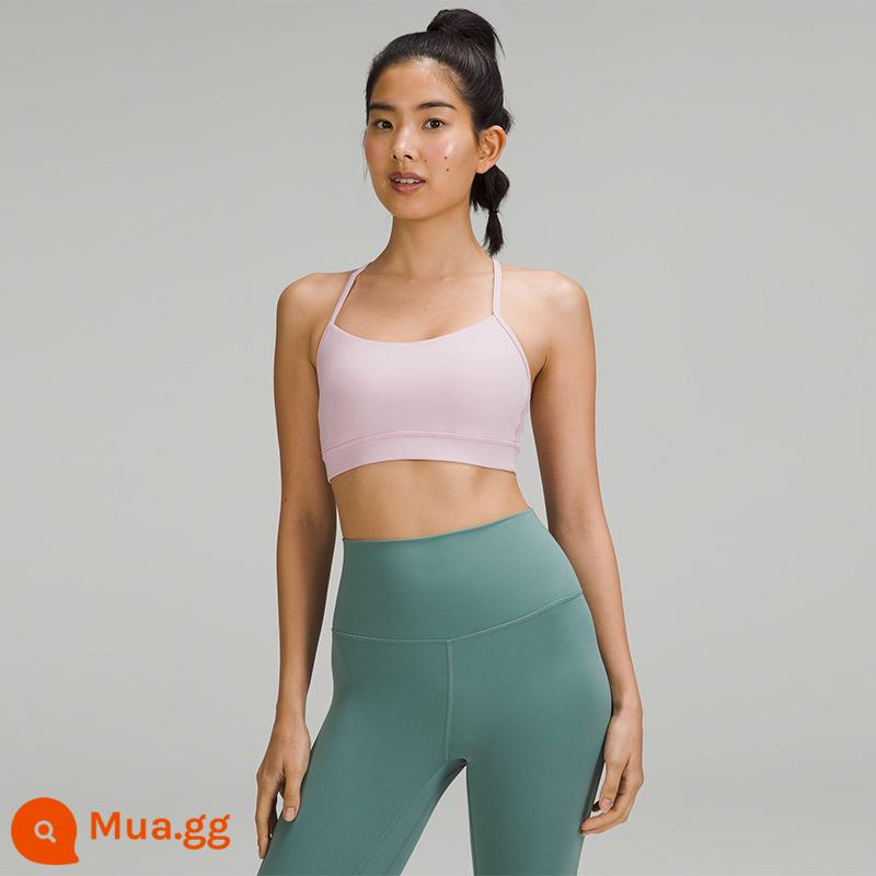 Áo ngực thể thao nữ Flow Y *Nulu丨lululemon丨LW2DFXA - mẫu đơn hồng