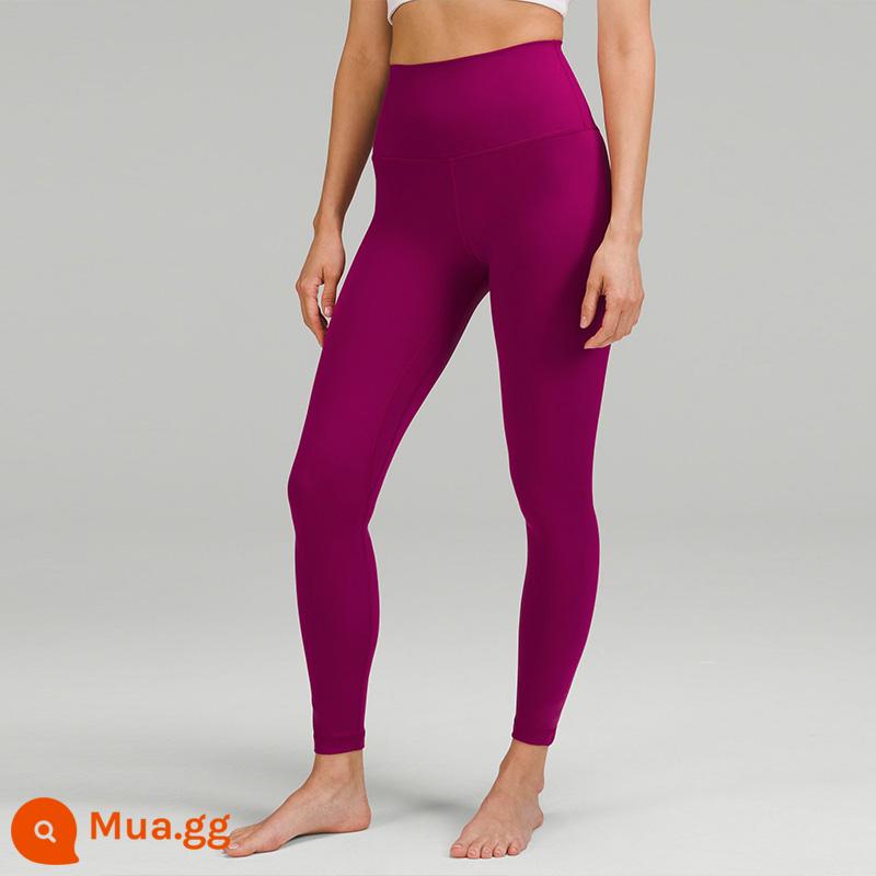 Quần bó thể thao lưng siêu cao Align™ dành cho nữ 26" tạo cảm giác khỏa thân丨lululemon丨LW5DT9A - màu tím đỏ tươi