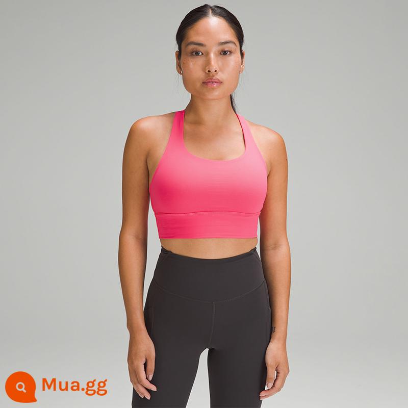 Áo ngực thể thao dài dành cho nữ Energy™丨lululemon丨LW2DGAA - Hoa hồng đỏ