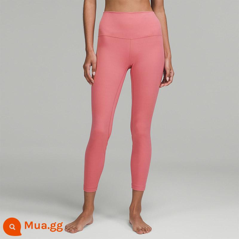 Quần bó thể thao lưng cao Align™ dành cho nữ 25" phong cách khỏa thân丨lululemon丨LW5CTCS - Hoa hồng