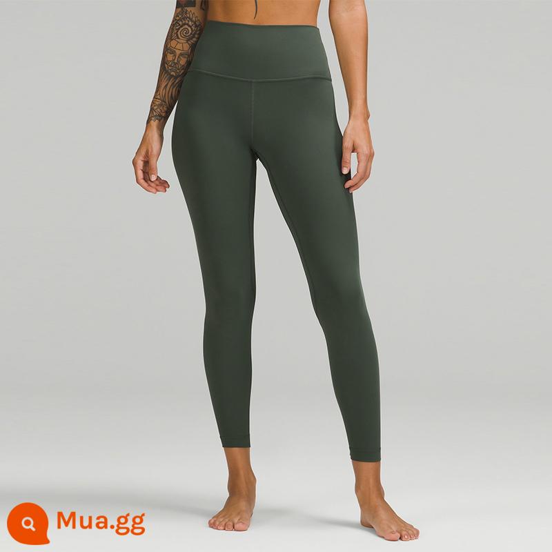 Quần legging thể thao lưng cao Align™ dành cho nữ 25" Quần yoga màu nude丨lululemon LW5CT3S - màu xanh lá cây hun khói