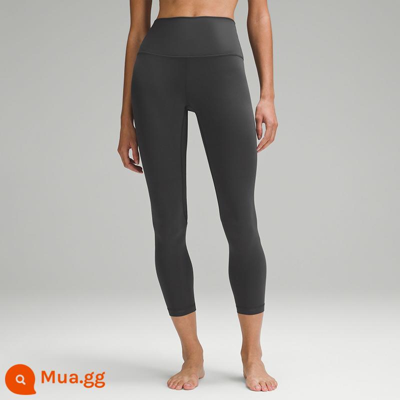 Quần bó thể thao lưng cao Align™ dành cho nữ 25" phong cách khỏa thân丨lululemon丨LW5CT3S - màu xám than chì