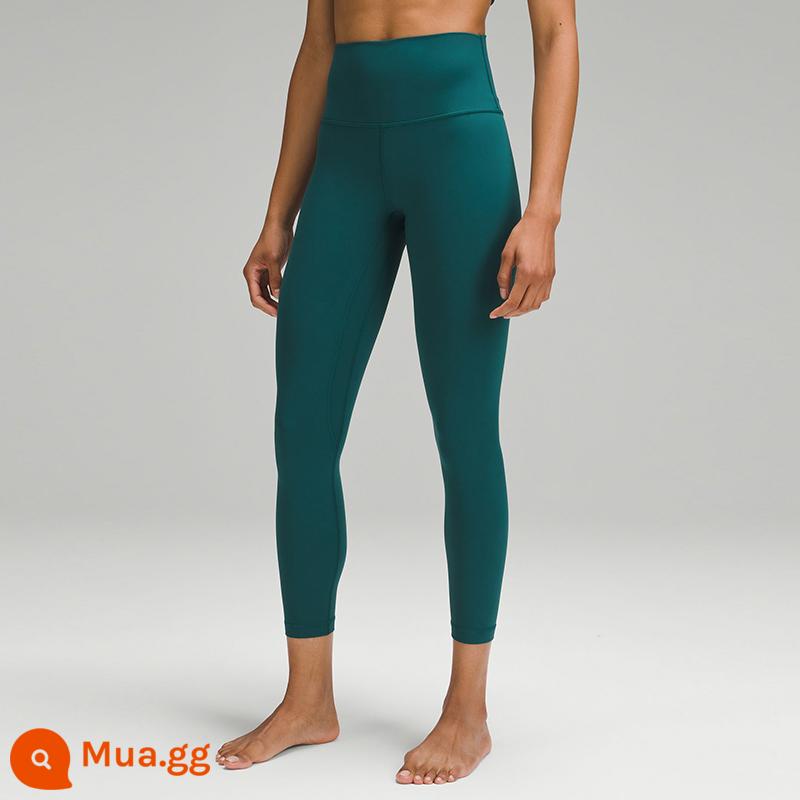 Quần bó thể thao lưng cao Align™ dành cho nữ 25" phong cách khỏa thân丨lululemon丨LW5CT3S - Xanh lam Xanh lục Chỉ có sẵn trực tuyến