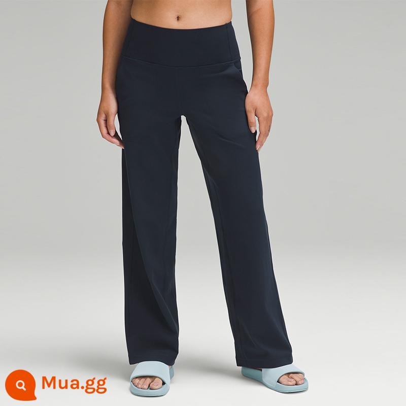 Quần ống rộng cạp cao thể thao Align™ dành cho nữ 28" Màu khỏa thân丨lululemon丨LW5ETMA - xanh hải quân