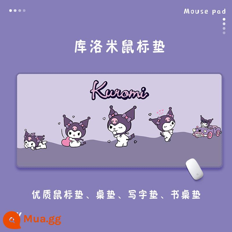 Miếng lót chuột Kulomi ngoại cỡ cô gái dễ thương chơi game chống thấm nước để bàn văn phòng máy tính lớn miếng lót bàn phím để bàn - Đ199 (12)