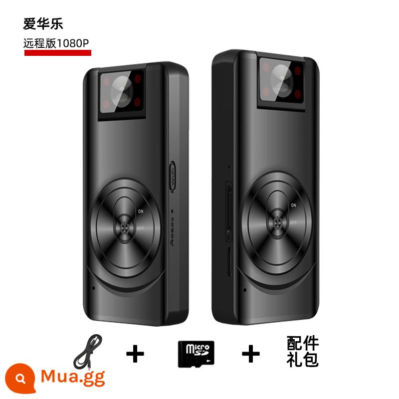 Camera chất lượng cao chuyên nghiệp với máy ảnh clip clip quay vòng nhân tạo trở lại máy ảnh cưỡi máy ảnh thể thao chống lại - Phiên bản ghi trực tiếp tầm nhìn ban đêm cực rõ [1080P] không cần bộ nhớ