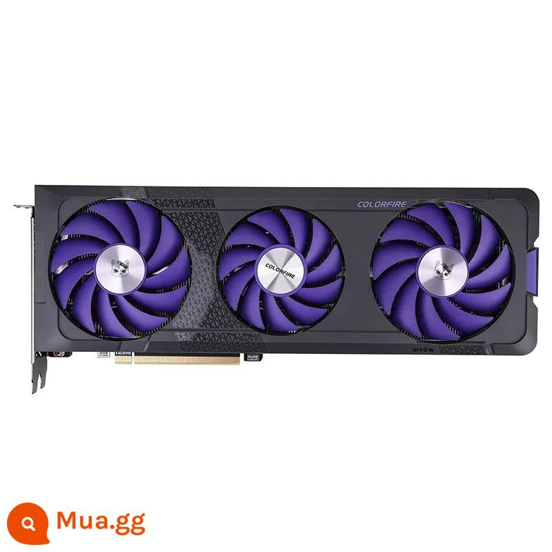 RTX4070Ti Vulcan AD Ultra Tomahawk 12G đầy màu sắc máy tính chơi game thể thao điện tử hộp chủ card đồ họa độc lập - RTX4070 Tím Bóng 12G