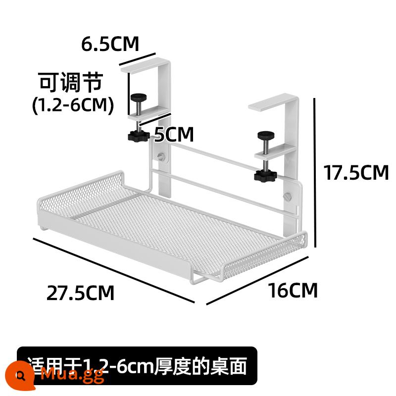 Văn phòng dưới bàn giá đỡ trạm lưu trữ hiện vật bảng dưới cùng bảng bên tủ treo miễn phí đấm hoàn thiện bàn chuyển đổi - Kích thước nhỏ màu trắng (model có thể điều chỉnh)