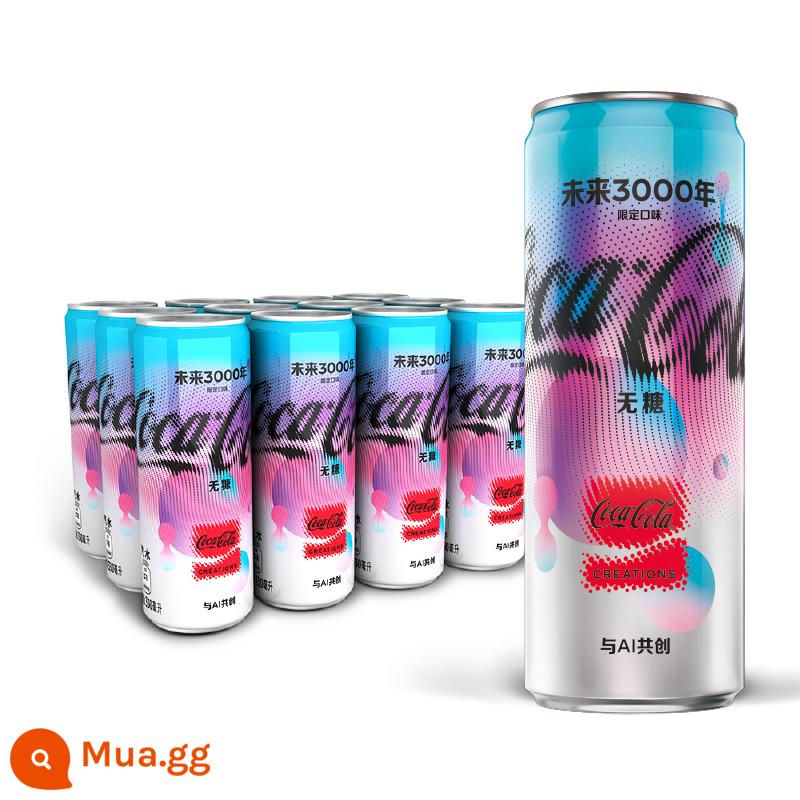 Coca-Cola Soul Realm Awakening Soda Nước Có Ga Không Đường 330ml*12/24 Lon Chứng Thực Thương Hiệu Yang Yang - Tương lai 3000 năm 330ml*12