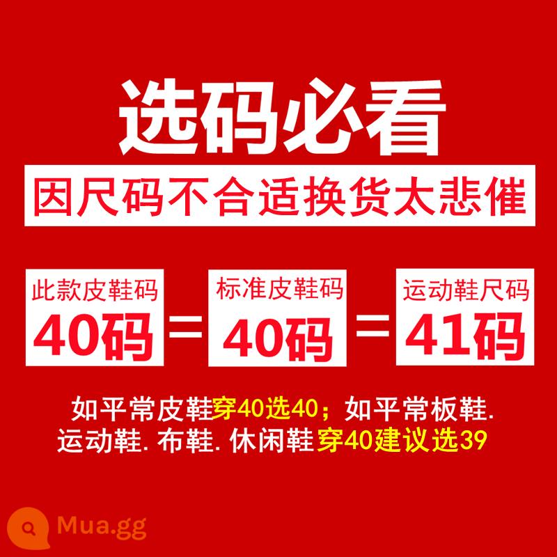 Giày bốt Martin ống cao nam dây kéo bên hông Giày bốt đi xe máy bằng da màu đen phong cách Anh Quốc mùa đông tăng cổ cao bốt cổ ngắn - Biểu đồ khuyến nghị kích thước, vui lòng tham khảo lựa chọn kích thước