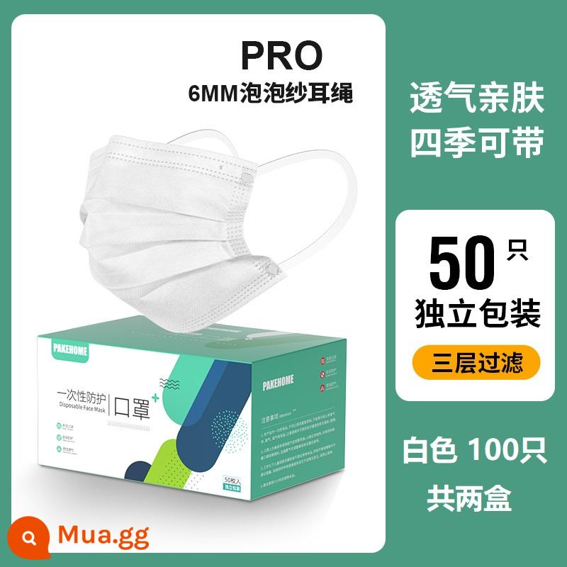 Mặt nạ đen một -giờ mặt nạ kem chống nắng và thời trang mùa đông thoáng khí - Dây đeo tai siêu rộng 3 lớp-100 màu trắng được quản lý cửa hàng khuyên dùng