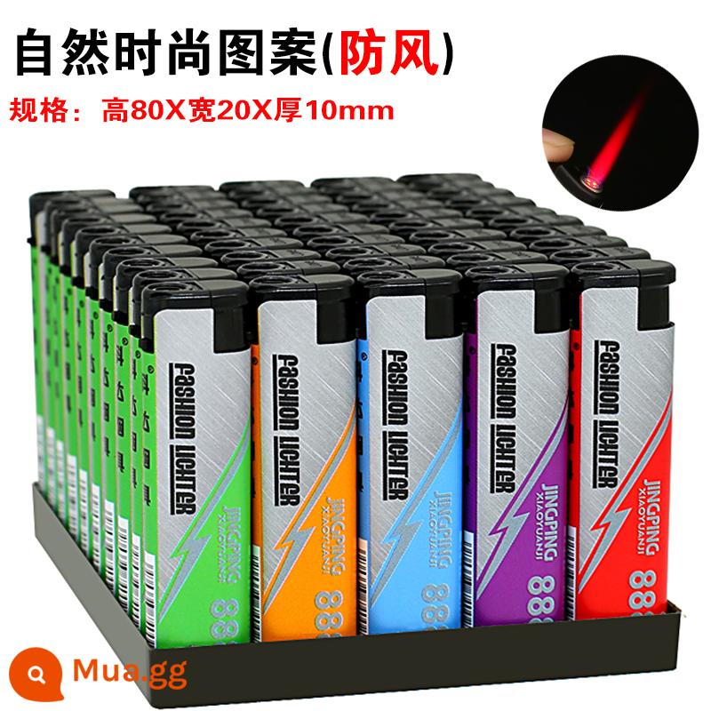 [Nguồn nhà máy 50 cái] bật lửa chống gió gia đình bật lửa dùng một lần mở lửa cửa hàng tiện lợi siêu thị miễn phí vận chuyển - Quả cam