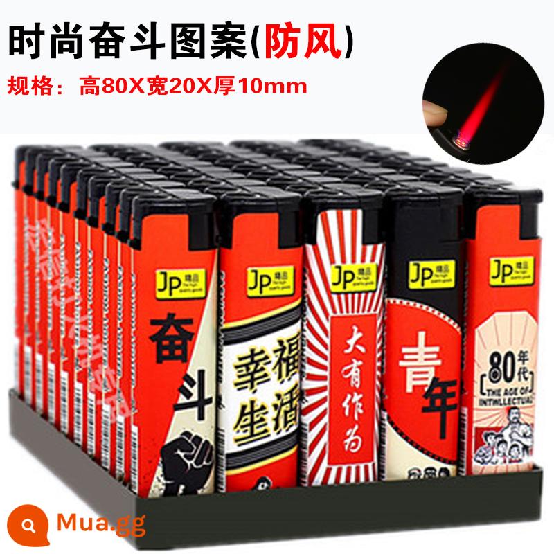 [Nguồn nhà máy 50 cái] bật lửa chống gió gia đình bật lửa dùng một lần mở lửa cửa hàng tiện lợi siêu thị miễn phí vận chuyển - mô hình đấu tranh