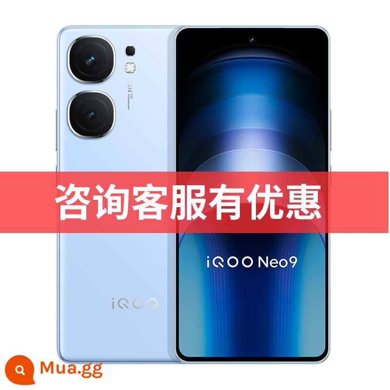 Sản phẩm mới điện thoại di động vivo iQOO Neo9 Mạng 5G đầy đủ dành cho sinh viên chơi game Snapdragon 8Gen2 iqooneo9 neo9Pro điện thoại di động vivo hàng đầu điện thoại di động iQOO cửa hàng hàng đầu chính thức - Màu xanh hải lý