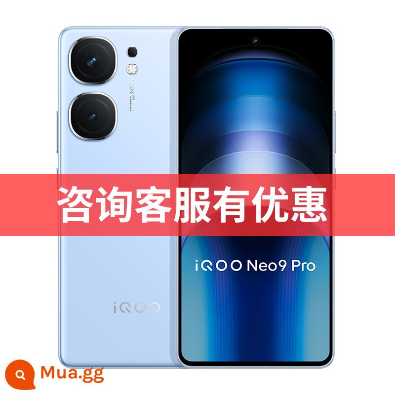 24 phát hành điện thoại di động vivo iQOO Neo9Pro miễn lãi 5G mạng đầy đủ sinh viên chơi game Kích thước 9300 iqooneo9Pro điện thoại di động vivo hàng đầu điện thoại di động iQOO cửa hàng hàng đầu chính thức - Màu xanh hải lý