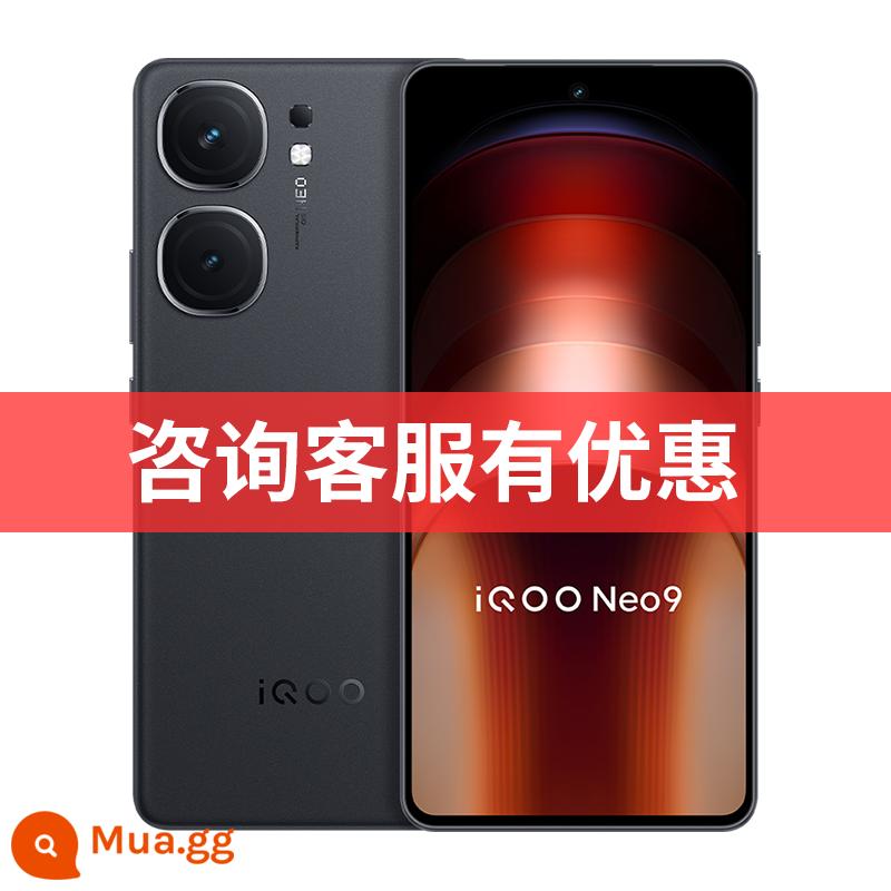 Sản phẩm mới điện thoại di động vivo iQOO Neo9 Mạng 5G đầy đủ dành cho sinh viên chơi game Snapdragon 8Gen2 iqooneo9 neo9Pro điện thoại di động vivo hàng đầu điện thoại di động iQOO cửa hàng hàng đầu chính thức - chiến đấu màu đen