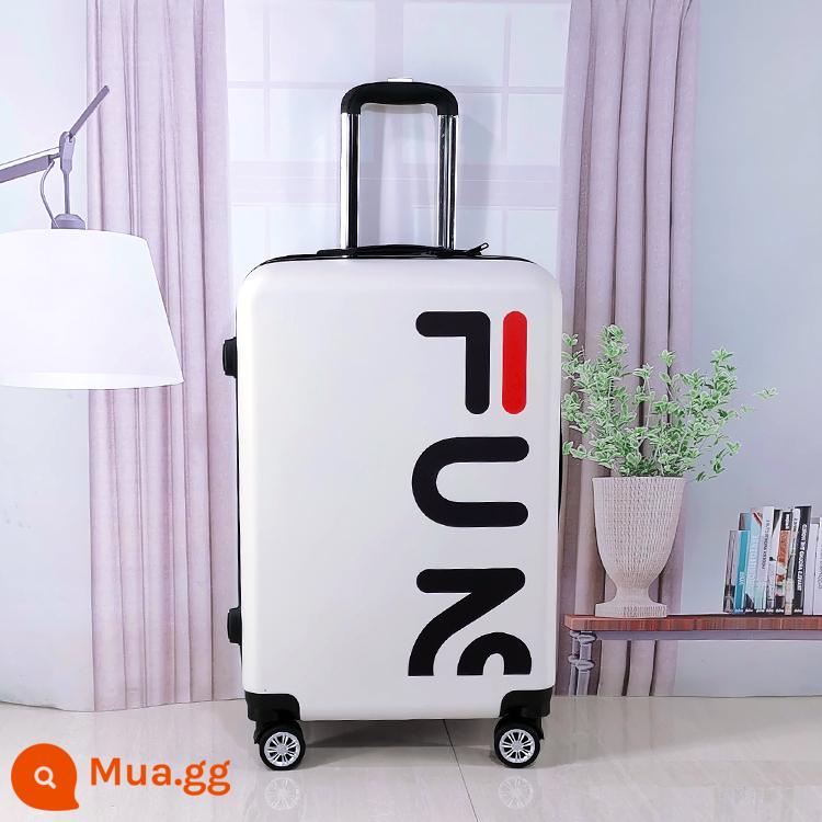 Xu hướng thời trang lưới đỏ mật khẩu du lịch xe đẩy vali nhẹ nam và nữ 20 trẻ em 22 học sinh Bánh xe phổ thông 24 inch - người nổi tiếng trên mạng da trắng