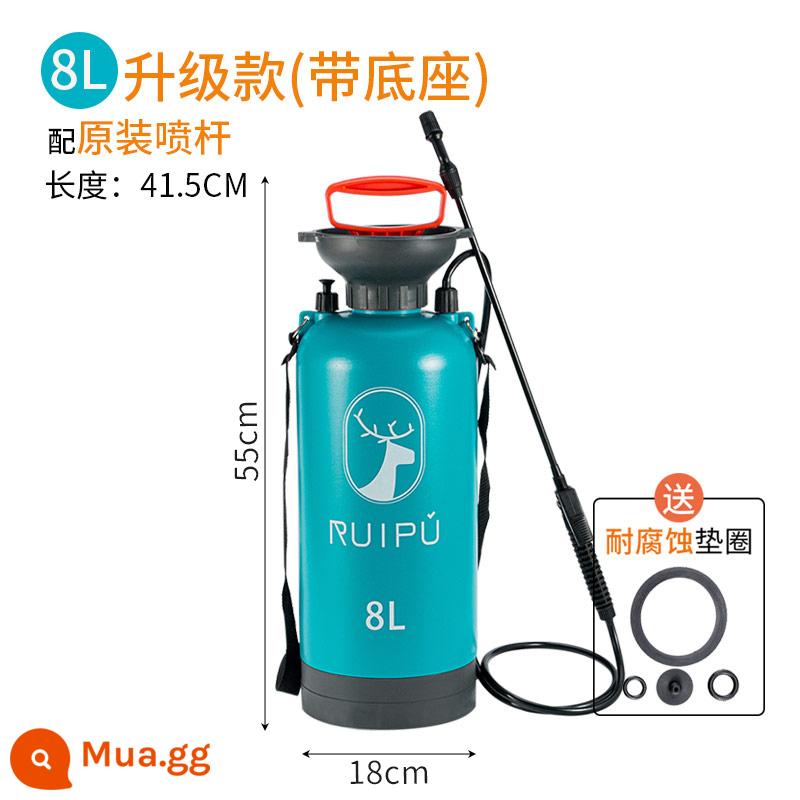 Máy phun khử trùng điện bình tưới phun phun thuốc trừ sâu nông nghiệp hộ gia đình nhỏ súng phun - Phiên bản nâng cấp 8L