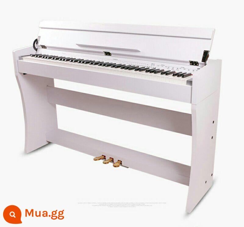 Melos 88 Key Heaven Hammer Beyboard Dạy thông minh Piano Piano Enter - Đàn piano trắng + ghế đàn piano đơn + quà tặng