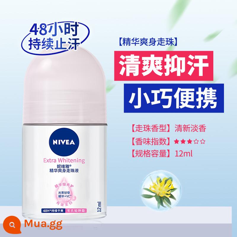 Nước hoa dạng cuộn Nivea lăn khử mùi dành cho nữ lăn nách nam hương thơm lâu nước hoa toàn thân dạng lăn dạng xịt sảng khoái hạt mồ hôi cơ thể hương thơm nhẹ - [Single Portable] Bóng lăn toàn thân Essence 12ml