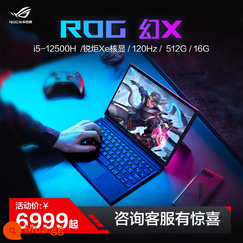 [Game Mỏng Nhẹ] ROG Magic 14AMD Ryzen R7-6800HS Mỏng Nhẹ Màn Hình 2.5K Di Động Nhà Thiết Kế Văn Phòng Sinh Viên Game Máy Tính Xách Tay Người Chơi Quốc Gia Official Flagship Store - Fantasy X [2 trong 1]