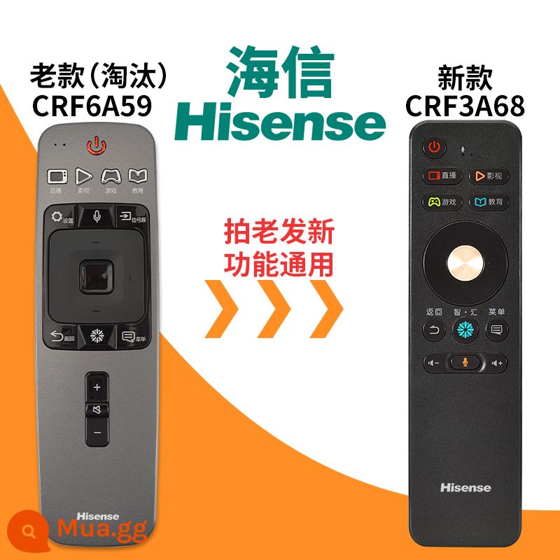 Thích hợp cho TV Hisense CN3A56 57 68 69 16 17 3B F12 HP CRF Điều khiển từ xa đa năng - CRF6A59 (giọng nói) ra mắt CRF3A68 mới