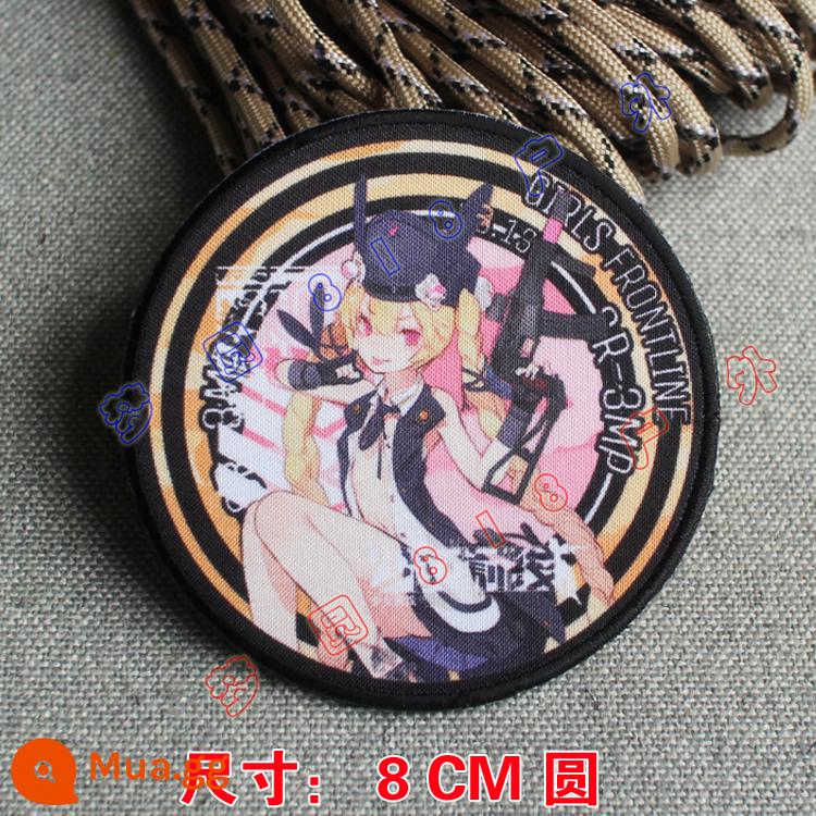 Girls Frontline Velcro Chapter In Armband Gun Girl Hai chiều Ba lô Sticker Griffin 404 Squad Morale Chapter - SR-3MP [Q mẫu mới 8cm]