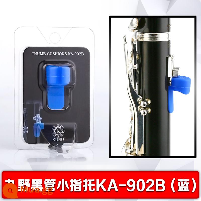 Chỗ tựa ngón tay Clarinet, kéo ngón tay clarinet, miếng đệm ngón tay cái oboe, bọc ngón tay cái để giảm đau ngón tay cái KUNO/九野 - Chỗ gác ngón tay út KA-902B màu xanh (mẫu nâng cấp)