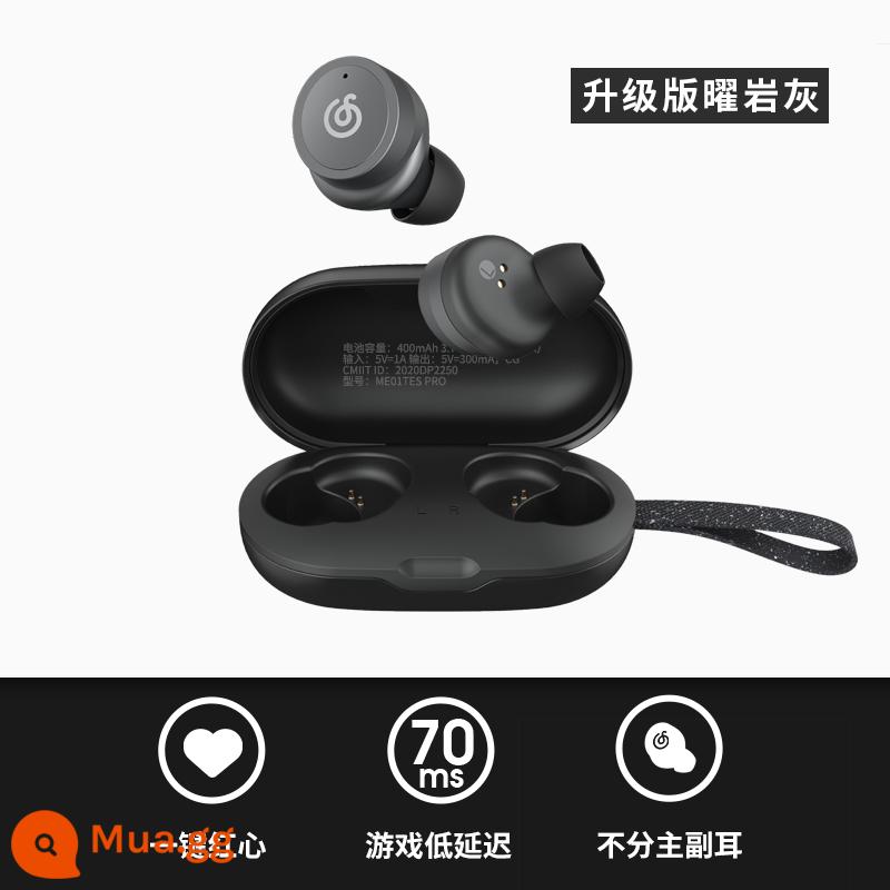 Netease Yunyinle Tai nghe Bluetooth thực sự không dây Động cơ không dây Thể thao Tháo nhiễu Earlores phù hợp với Huawei Apple Universal Single -Hear Ultra -Long Standby Cao -quet - Phiên bản nâng cấp của Obsidian Grey [trái tim màu đỏ chỉ bằng một cú nhấp chuột + độ trễ trò chơi thấp 70ms + không phân biệt giữa tai chính và tai phụ]