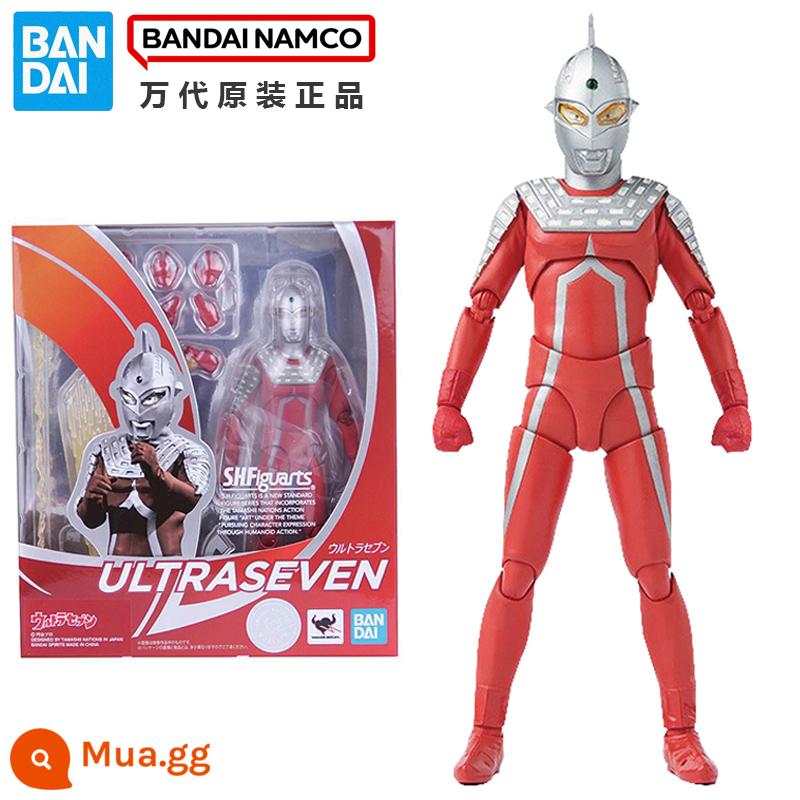 Bandai SHF Khoai Môn Altman Khoai Môn Hoàng Tử Showa Otto Anh Em Mô Hình Di Động Hình Đồ Chơi Búp Bê - SHF Ultraman Seven, sẵn sàng giao hàng sau vài giây