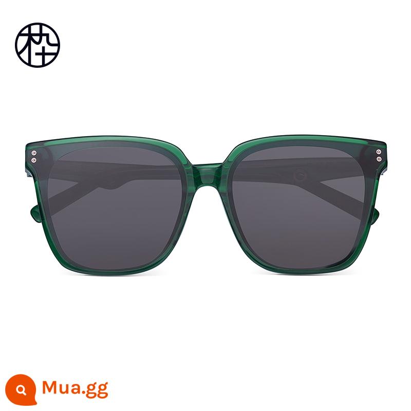 Wood Ninety Sunglasses Women's Summer Anti-UVMJ102SG571 Advanced Ins Glasses Sunglasses Men's Sunglasses - GRC3 xanh đậm