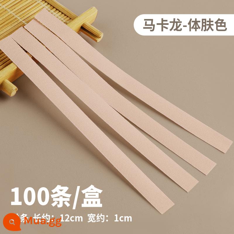 Cut-free guzheng băng biểu diễn chuyên nghiệp băng trẻ em thở thử nghiệm đặc biệt chống dính dính tốt đàn tỳ bà - Macaron thân màu 1 hộp