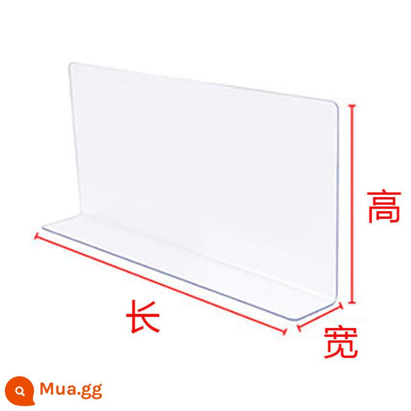 Vách ngăn đáy giường PVC chống bụi để bàn vách ngăn chống rơi vách ngăn hình chữ L ban công sofa chống mèo hiện vật kệ vách ngăn - Dài 1m x rộng 5cm x cao 3cm